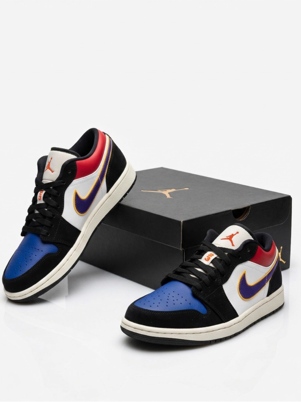 Jordan 1 Low- Lakers Top 3- 🔥 Condition